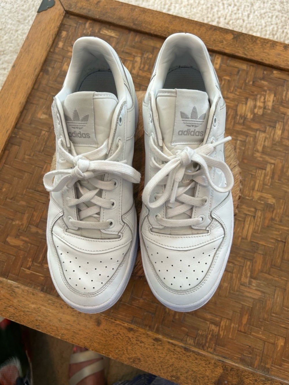 Adidas Originals Forum Bold White Platform Sneakers - Picture 2 of 11